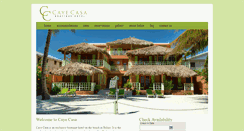 Desktop Screenshot of cayecasa.com